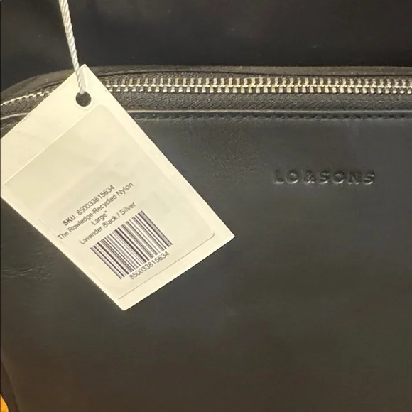 Lo & Sons Rowledge Black Work / Travel Backpack with Front Zipper Pocket - Picture 9 of 9